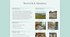 Desktop Screenshot of abbotsburybandb.co.uk